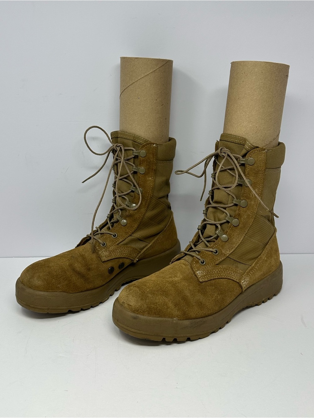 Belleville AHWC Hot Weather Military Combat Boots 18-D-1001 Men's Sz 9.5 R USA